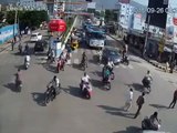 Bike Vs Bike | Signal Jumping | Caught by CCTV | Tirupati Traffic Police