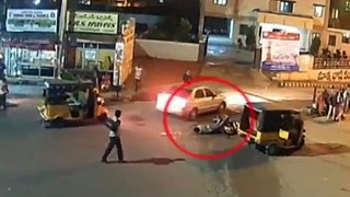 Accidents Due to Over Speed | Caught by CCTV Cam | Live Accidents in India | Tirupati Traf