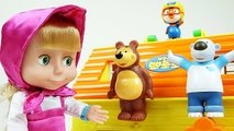 Masha and The Bear 마샤와 곰 과 뽀로로 콩순이 장난감 Baby doll & Pororo toys