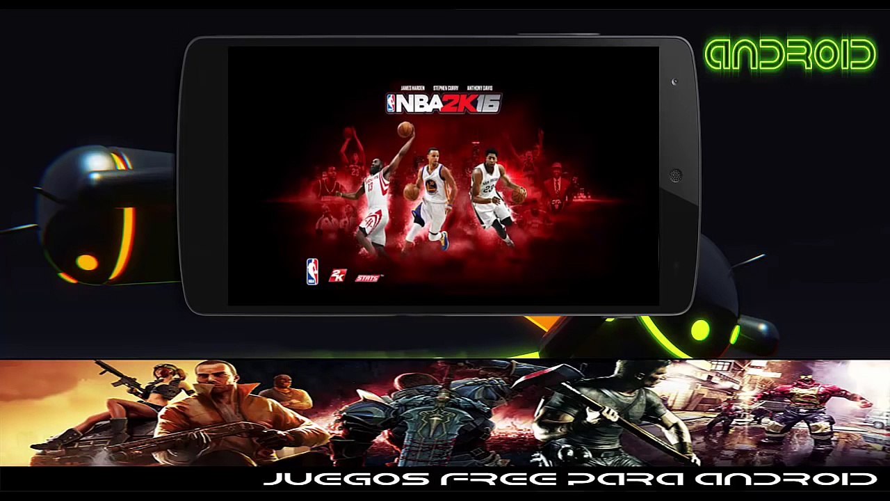 NBA 2K16 v0.0.21 APK Mod + Gameplay HD 2015