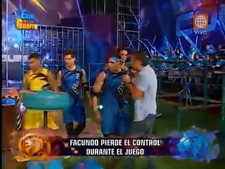 Esto es Guerra: Facundo pierde los papeles en plena competencia 06/10/2015