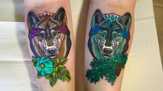 Tatuajes de Lobos