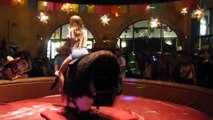This Cowgirl Turns Mechanical Bull-Riding Into A Sexy Routine