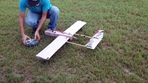 Homemade rc plane crashes! After trying 4cell lipo