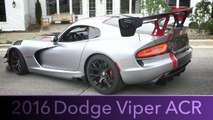 2016 Dodge Viper ACR Fires Up