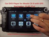Custom Stereo for Mazda CX-9 Car GPS Navigation Radio DVD Bluetooth TV