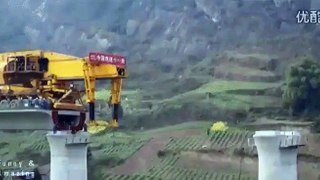 Amazing Video of Construction of Bridge in China