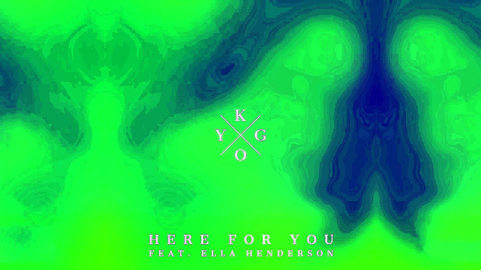 ⁣Kygo feat. Ella Henderson Here For You (Cover Art)