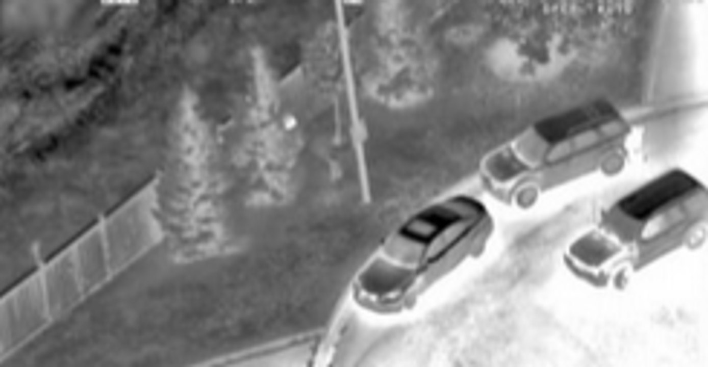 Camera Captures Teens Shining Laser To Helicopter Pilot