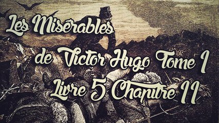 Les Misérables, de Victor Hugo Tome 1 , Livre 5 Chapitre 11 [ Livre Audio] [Français]