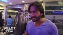 Exclusive : Bullett Raja Behind the scenes: Saif Working Out for his Role
