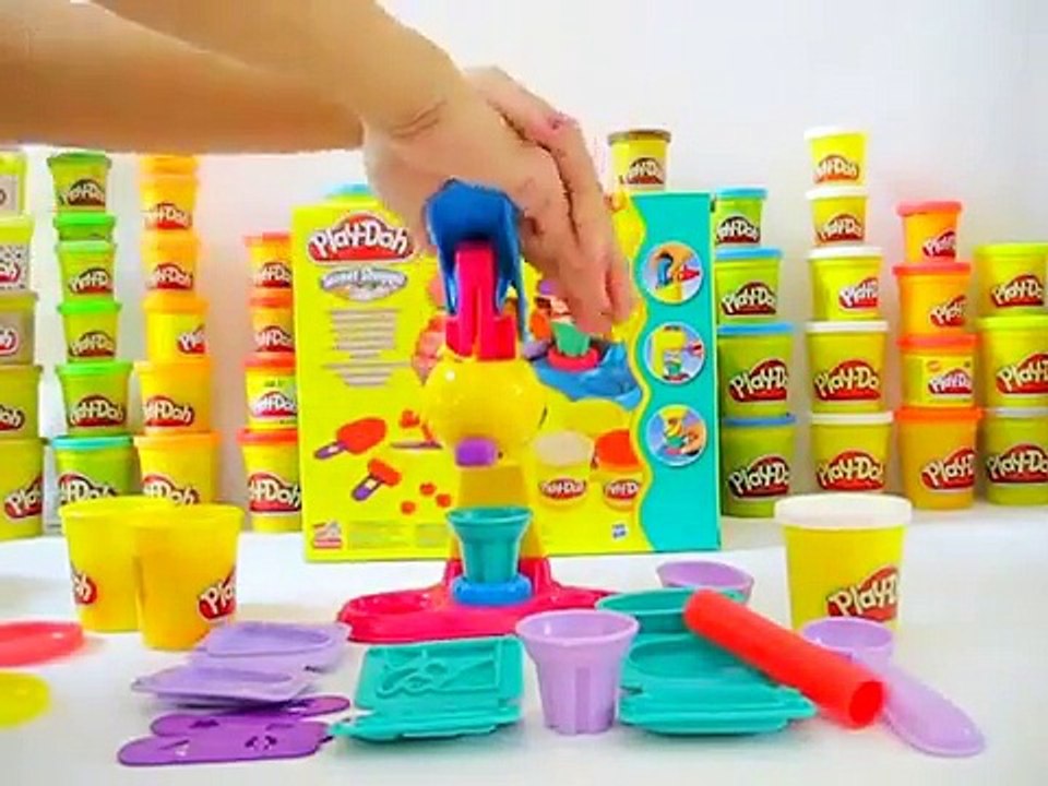 Play Doh Sweet Shoppe Ice Cream Twister Review