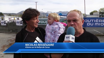 D!CI TV : Nicolas Rességaire reclassé à la 45ème place sur le Rallye de Corse