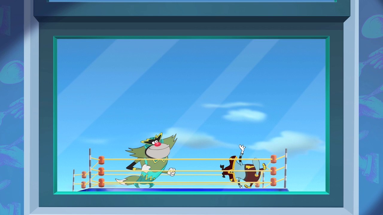 Oggy And The Cockroaches New Episode Wrestiling Time