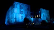 La Masia s’il.lumina de blau per celebrar el 70è aniversari de les Nacions Unides