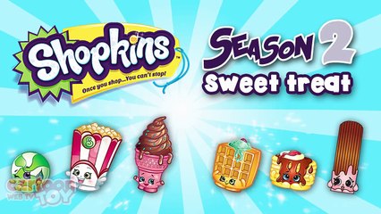 Shopkins Season 2 Sweet Treats Team Characters by Cartoon Toy WebTV