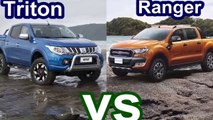 2015 Mitsubishi Triton (L200) Vs 2016 Ford Ranger -CAR VS CAR DESIGN