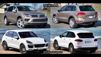 2015 Porsche Cayenne VS 2015 VW Touareg - CAR VS CAR DESIGN!