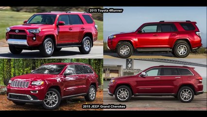 2015 Toyota 4Runner VS 2015 JEEP Grand Cherokee - CAR VS CAR DESIGN
