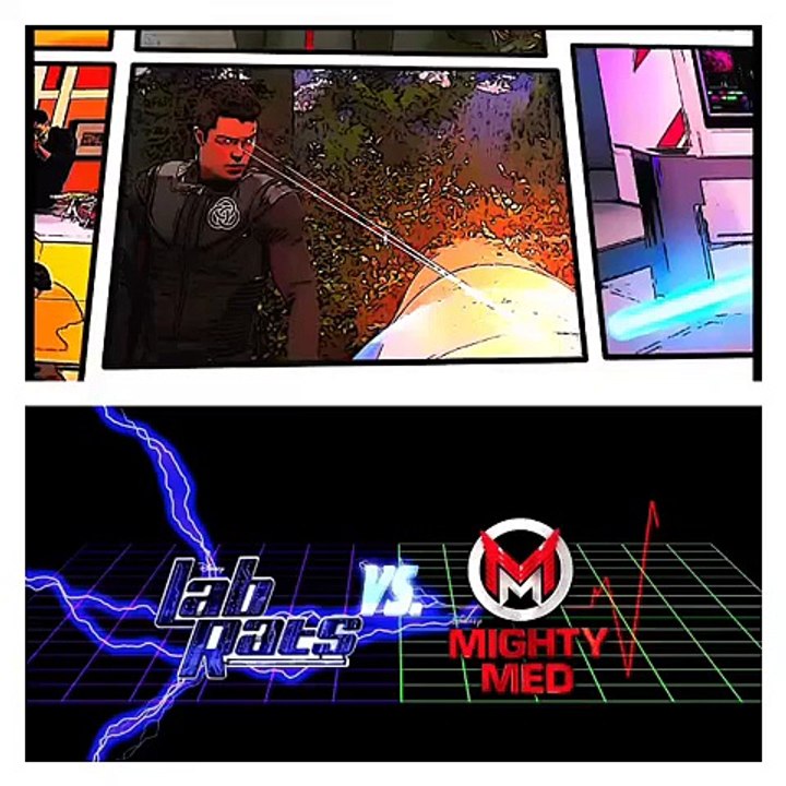 Lab Rats vs. Mighty Med _ Comic Panel Tease