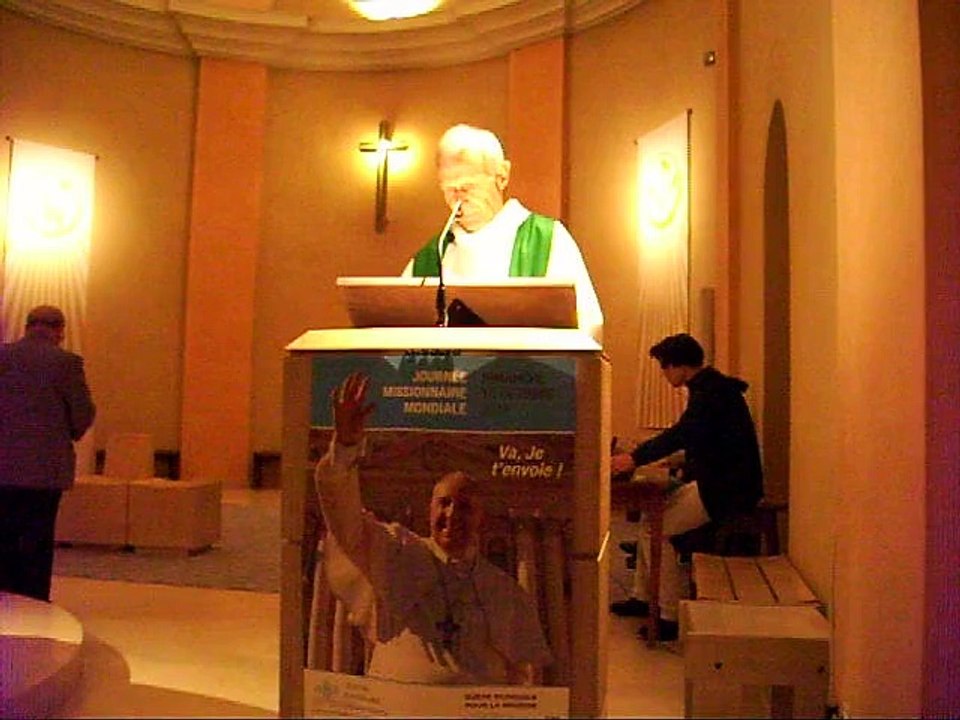 Homélie du Père René Pichon 25 Octobre 2015