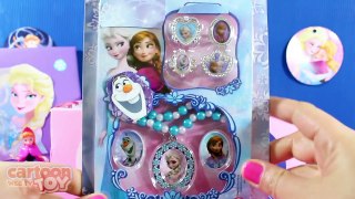 Disney Frozen Anna & Elsa Unboxing Surprise Box by Cartoon Toy Web TV
