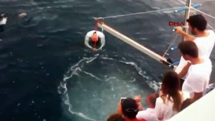 Rekor denemesinde korkutan anlar! "Şahika nefes al"