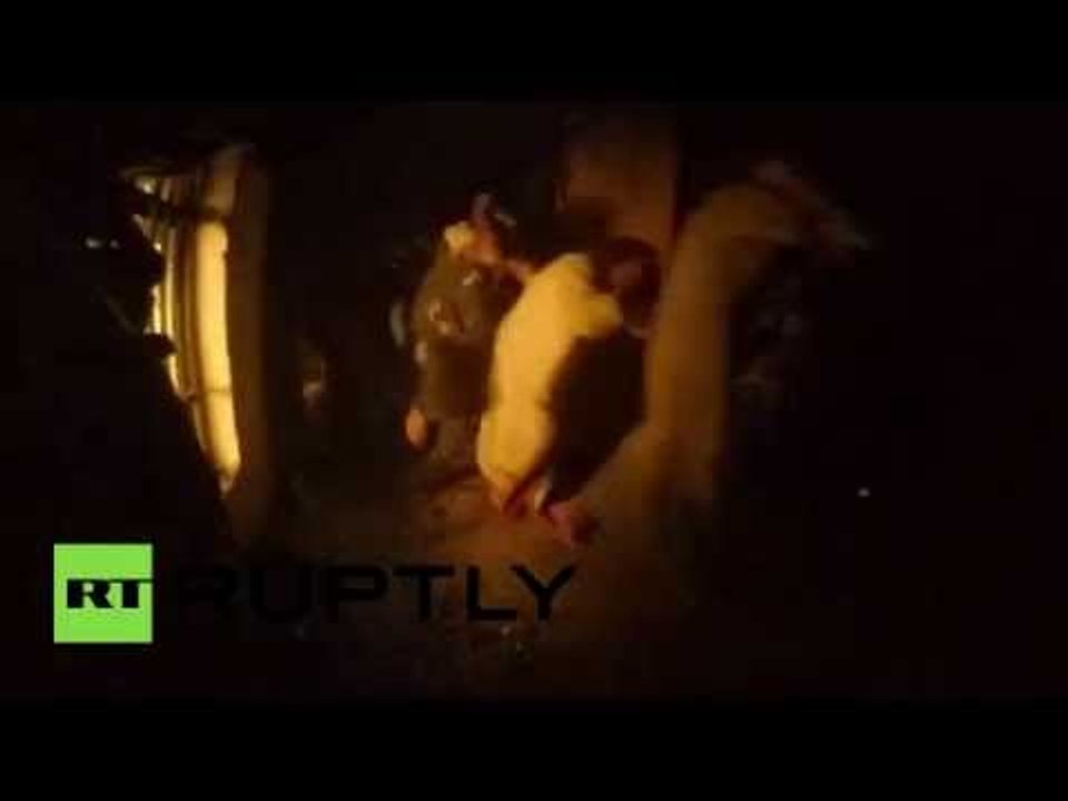 RAW: Iraqi hostages freed from ISIS prison in US-Peshmerga operation