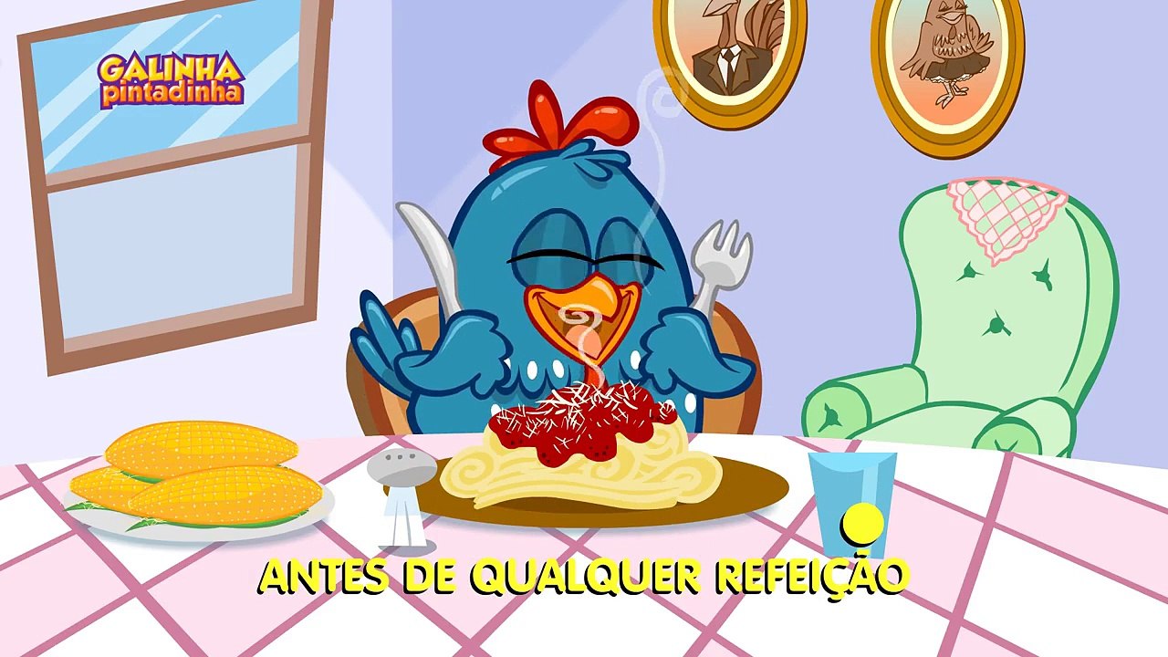 Lava a mão DVD Galinha Pintadinha 3