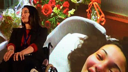 Inspirational First Pakistani wheel chair celebrity.