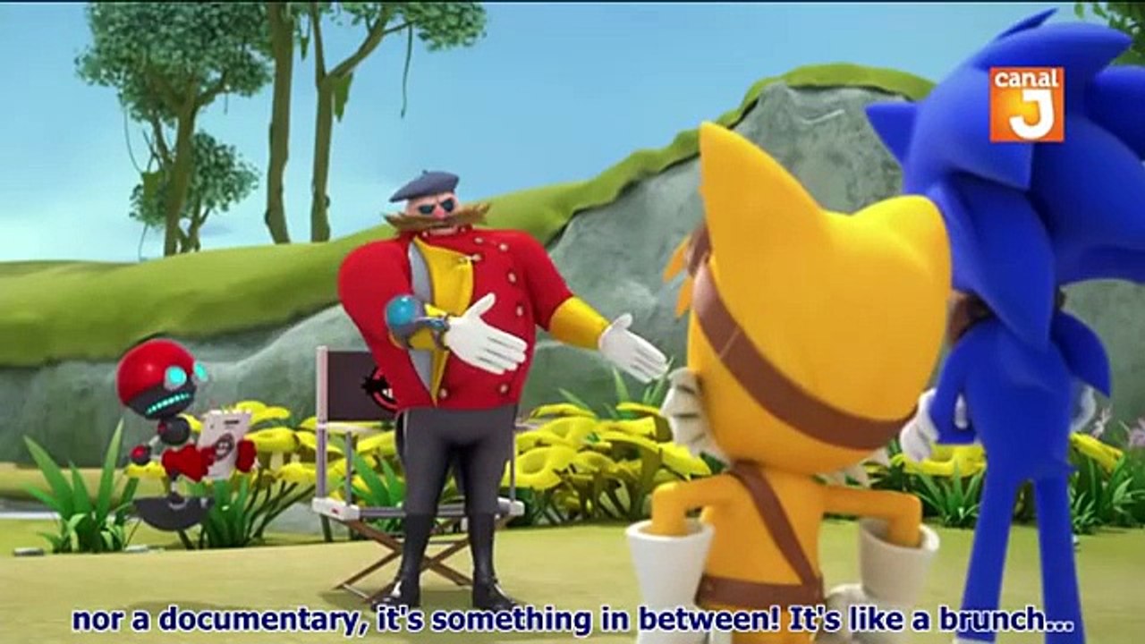 Sonic Boom Episode 33 (ENGLISH SUBBED) Eggman at the movies [FR]