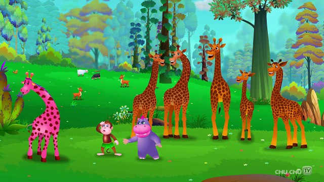 Finger Family Giraffe- 3D Animation - English Nursery Rhymes - Nursery Rhymes - Kids Rhymes - for children with Lyrics