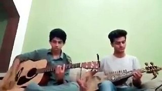 Awesome National Anthem of Pakistan played by these 2 guys