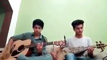Awesome National Anthem of Pakistan played by these 2 guys