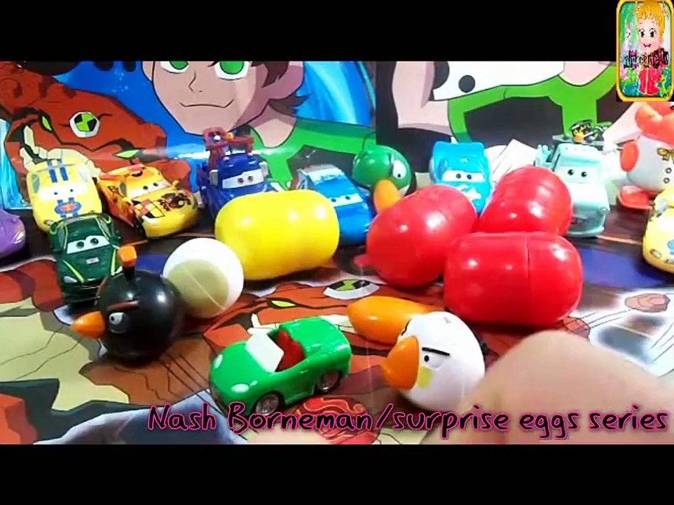 Peppa pig Play doh Kinder Surprise eggs My little pony Toys Angry birds Egg