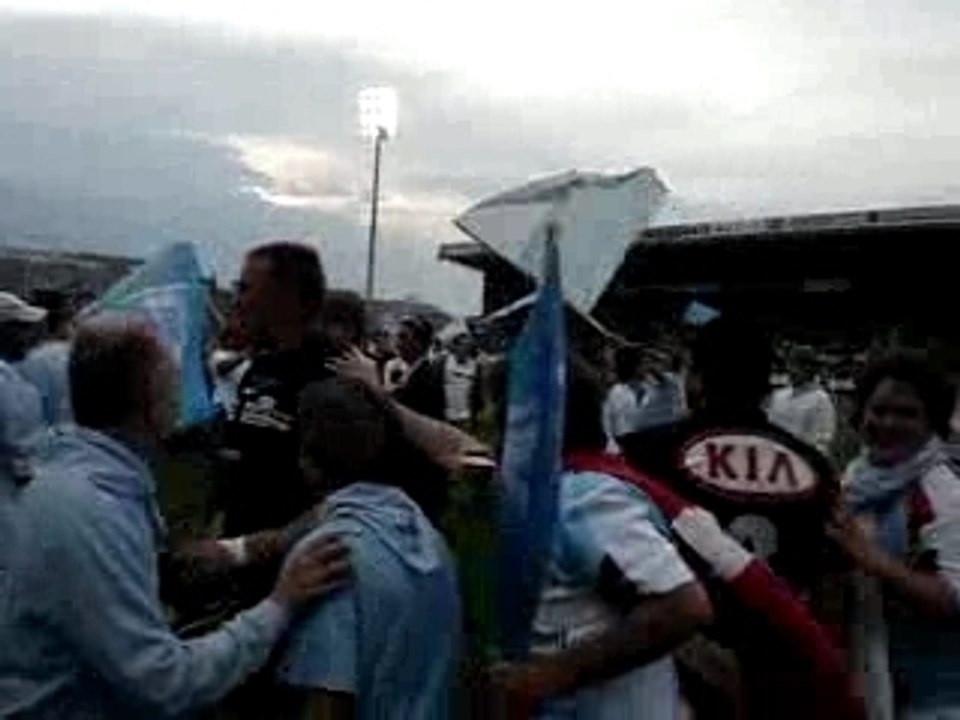 Fin du match Agen Bayonne