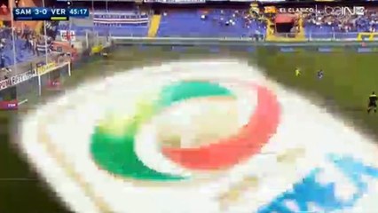 Roberto Soriano Goal- Sampdoria 3-0 Verona 25-10-2015