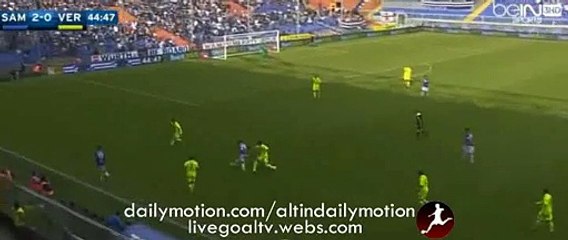 1st Half All Goals | SAMPDORIA vs VERONA - Serie A - 25.10.2015