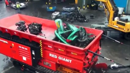 Carshing Machine For Cars- Science and Technology