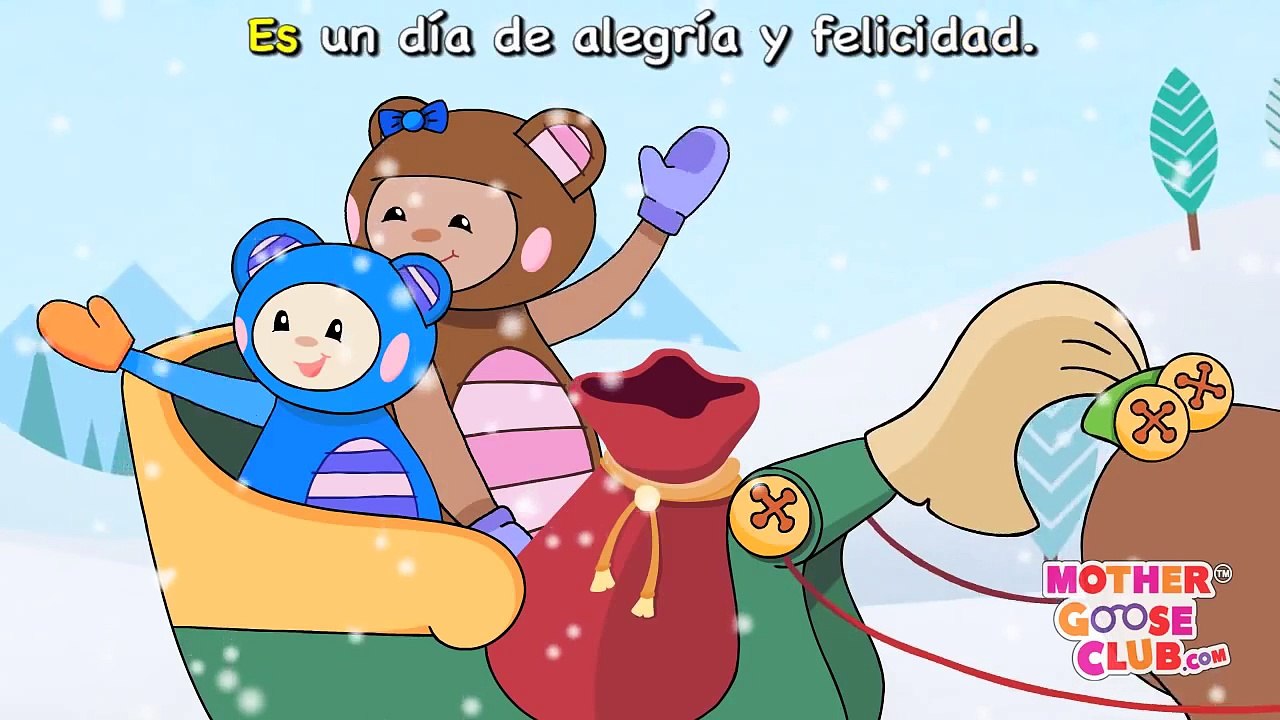 Navidad, Navidad Feliz Navidad (HD) | Mother Goose Club Baby Videos