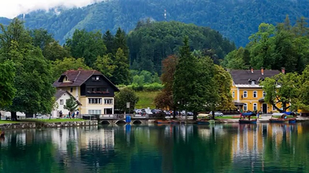 Visit Slovenia's Lake Bled in Julian Alps