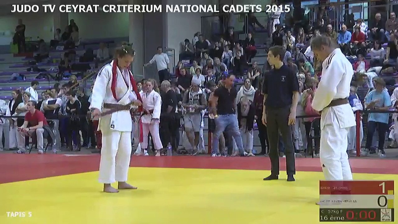 TAPIS 5 - CRITERIUM NATIONAL CADETS 2015 CEYRAT - LIVE 6 (REPLAY) (2015-10-25 13:45:12 - 2015-10-25 14:42:25)