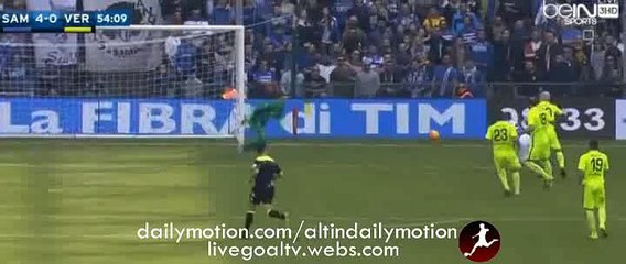 Eder Citadin 4-0 Brilliant Goal - Sampdoria vs Verona - Serie A - 25.10.2015