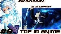 Top 10 Anime: Most Badass Male Anime Characters EVER! [HD]