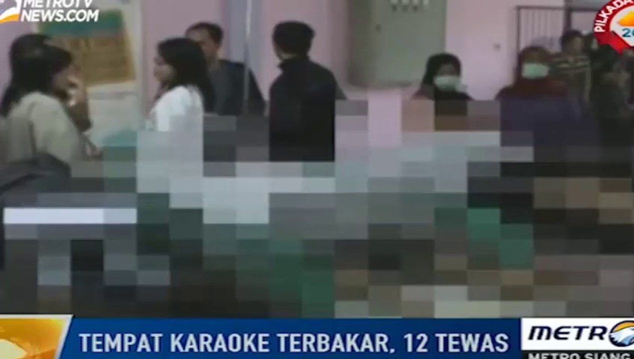 STUDIO INUL Dangdut Terbakar,Beberapa orang Tewas