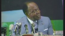 Le discours de Houphouét sur Alassane ouattara