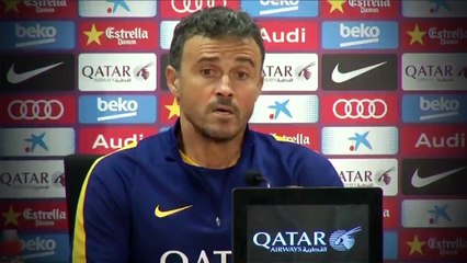 Luis Enrique pidió investigar denuncia del Clásico