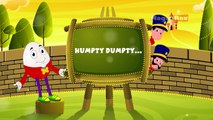 Humpty Dumpty Sat On A Wall English Nursery Rhymes Cartoon/Animated Rhymes For Kids