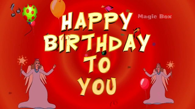 Happy Birthday To You English Nursery Rhymes Cartoon/Animated Rhymes For Kids