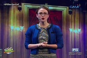 Judge MD Marian Rivera Sunday Pinasaya " Away Tsinelas " Oct 25 2015